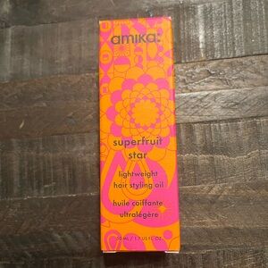 Amika SUPERFRUIT STAR Lightweight Hair STYLING OIL 1.7 Oz 50mL NEW IN BOX